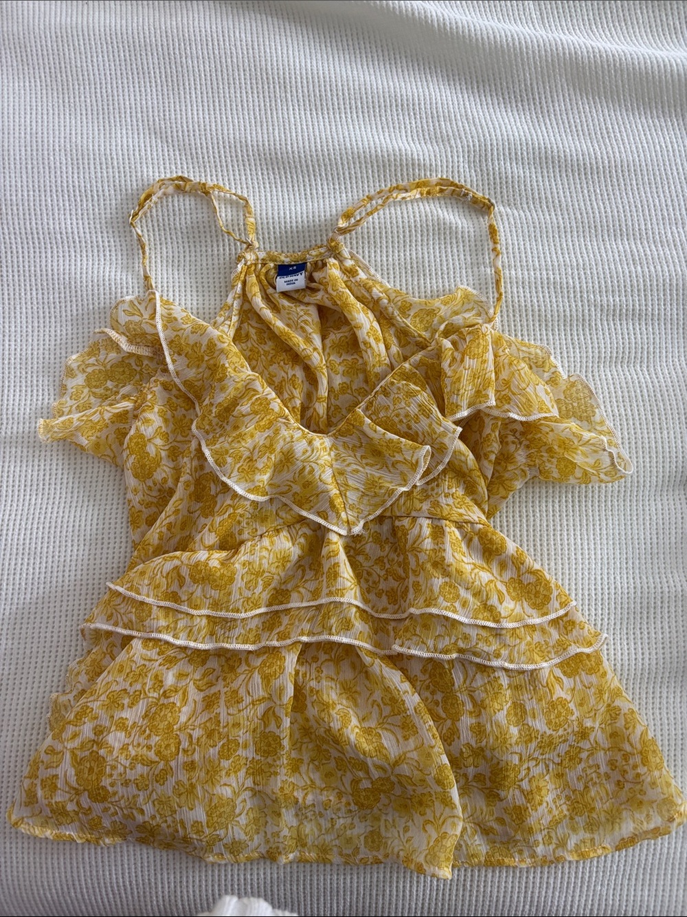 cute summer flowy top